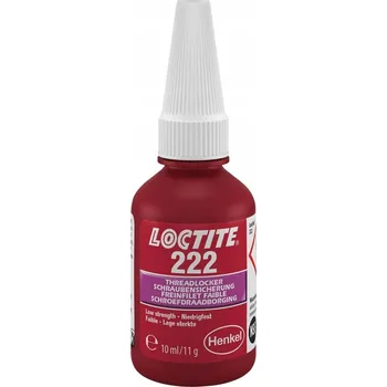 Průmyslové lepidlo Zajišťovač závitů Loctite 222, 10 ml Loctite /