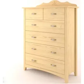Komoda Interier-Stejskal | Komoda Castello masiv borovice S20C - Castello dekory Olše světlá