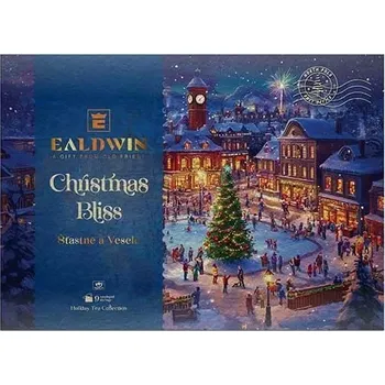 Čaj Ealdwin Vánoční obálka Christmas Bliss 9 ks/15 g