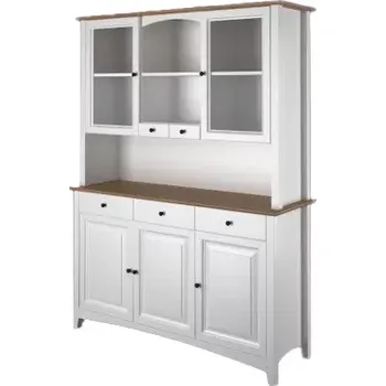 Příborník a kredenc Interier-Stejskal | Kredenc Castello Soft masiv borovice S03 - Castello dekory Borovice bezbarvy lak