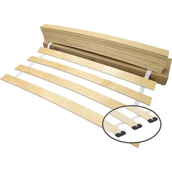 Postelový rošt Interier-Stejskal | Lamelový rošt WOOD&FLEX PLUS 17 lamel - Rozměr roštu 90x200