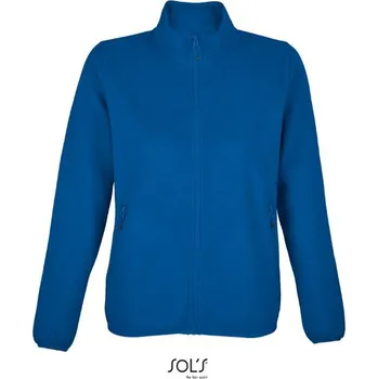 SOL´S FACTOR / Dámská fleecová bunda - royal blue XXL