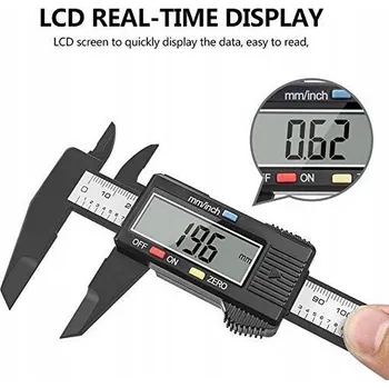 Posuvné měřítko Elektronické posuvné měřítko s velkým LCD displej