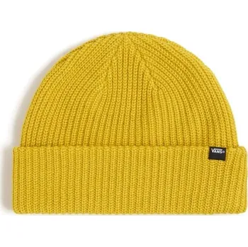 Čepice Unisex zimní čepice Vans M CORE BASIC CUFF BEANIE UNI Žlutá