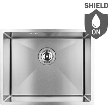 Nerezový dřez Laveo Dřez 1 komorový Marmara, nerez - SAM_010P, nerez