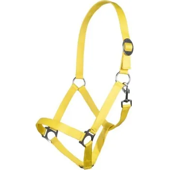 Ohlávka HKM Stars Eco Softice neon yellow FULL