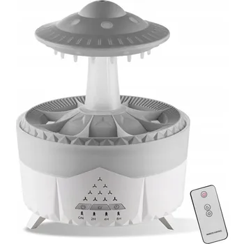 Zvlhčovač vzduchu Zvlhčovač vzduchu houba kapka deště LED UFO