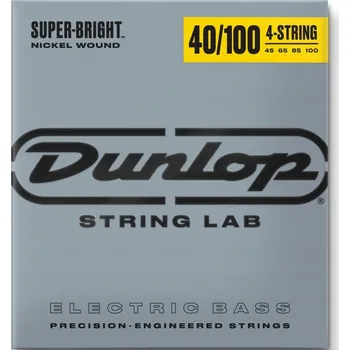 Příslušenství pro strunný nástroj Struny pro baskytaru Dunlop 40/100 nikl