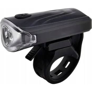 Cyklosvítilna Přední světlo JY-7043A LED na baterie černé