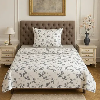 Povlečení Bavlněné povlečení, jednolůžko - Trojlístek