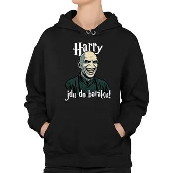 Žertovný předmět Harry, jdu do baráku! - dámská mikina s potiskem pro fanoušky Harryho Pottera- Tričkový.cz