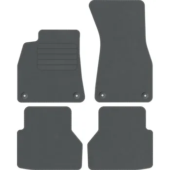 autokoberec Kobercové rohože Edecor velurové 4 ks