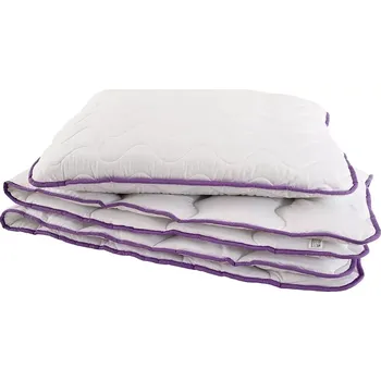 přikrývka Interier-Stejskal | DUO-SET Levandule sada polštáře a přikrývky - Rozměr setu 140x200 cm, 70x90 cm