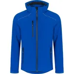 PROMODORO 7850 / Pánská 3-vrstvá softshellová bunda s kapucí - royal 5XL