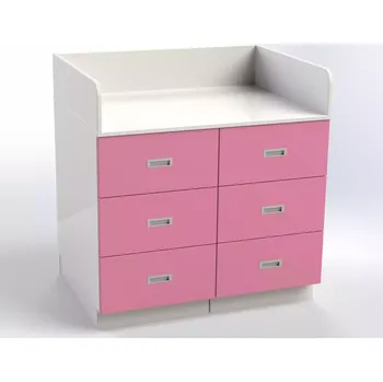 přebalovací pult a komoda Přebalovací pult se 6 zásuvkam