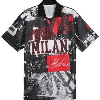 Dres Puma AC Milan ftblNRGY+ Retro Jersey Men 779336-01 Velikost XXL