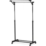 Autronic Stojan na šaty s výklopným ramenem 84511 BK Barva: Černá