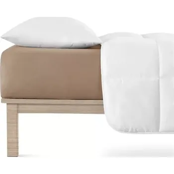 Prostěradlo Jersey Lycra prostěradlo Andrea Simone boxspring - Hnědá - Rozměr matrace 80x200