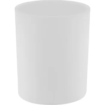 Sklenice Sklenice na svíčky bílá matná 200 ml