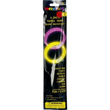 Náramek Náramek fluorescenční ve tmě, různé barvy