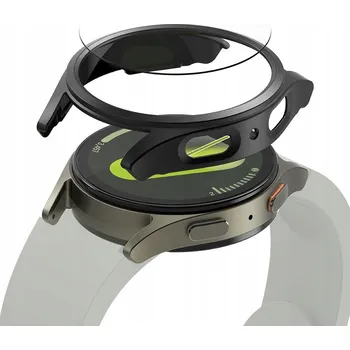 Příslušenství k chytrým hodinkám Ringke Slim + Ochranná fólie Samsung Galaxy Watch7 40mm Titanová černá