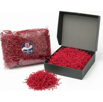 Obraz Výplň do dárku červená dekorativní papírová 100g