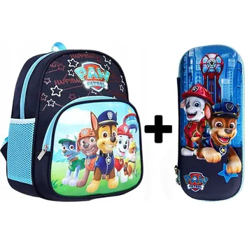 Školní batoh Školní batoh Tlapková patrola Jelly Pens s více přihrádkami, vícebarevný