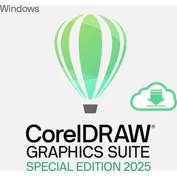 Grafický software Corel CorelDRAW Graphics Suite Special Edition 2025 CZ/PL ESD