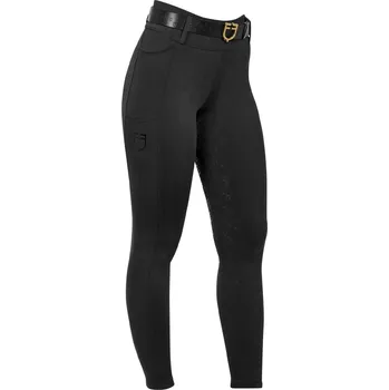 Jezdecké kalhoty Equestro High-Waisted jezdecké legíny s poutky pro pásek Barva: Bílá, Velikost: XL