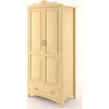 Šatní skříň Interier-Stejskal | Šatní skřín Castello masiv borovice S02A - Castello dekory Borovice bezbarvy lak