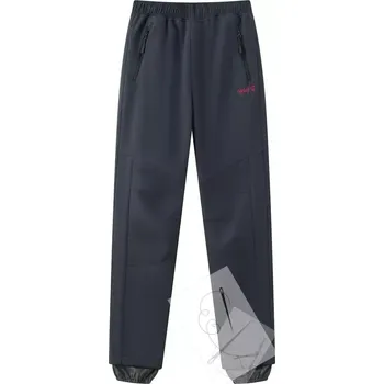 Dívčí kalhoty Dívčí softshellové kalhoty, zateplené - Wolf B2497,šedé 3A