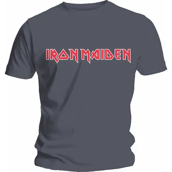 Pánská móda Iron Maiden tričko, Classic Logo, pánské XXL
