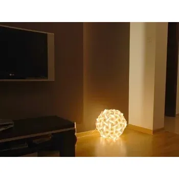 Stojací lampa Interier-Stejskal | Lampa lumin N1 průměr 45 cm - Barvy Bílá