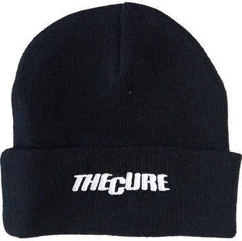 Čepice The Cure zimní kulich, Text Logo Black, unisex