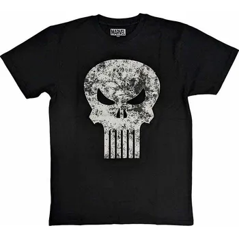 Pánské tričko The Punisher tričko, Punisher Distressed Logo Black, pánské M
