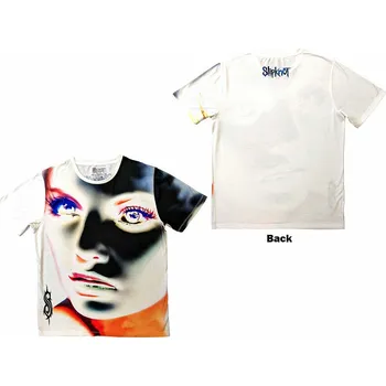 Pánská móda Slipknot tričko, Adderall Face Inverted BP White, pánské L
