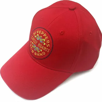 Kšiltovka The Beatles kšiltovka, Sgt Pepper Drum Red Baseball, unisex