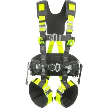 Úvazek CANIS P-81MX1 PRO / Bezpečnostní celotělový postroj - černá/žlutá XXL