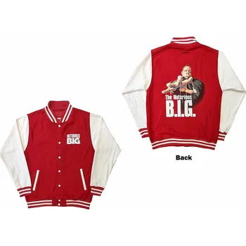 Pánská větrovka Notorious B.I.G. bunda, Reachstrings BP Red &amp; White, pánská XXL