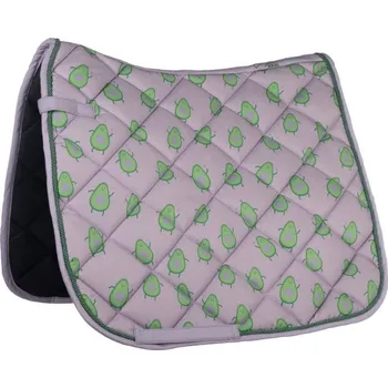 Drezurní podsedlová dečka HKM Naples lilac/green DR