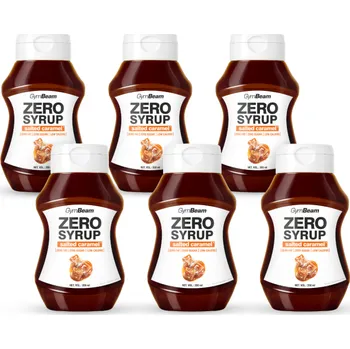 Fitness strava ZERO SIRUP slaný karamel - GymBeam Balení (ml): 6 x 350 ml