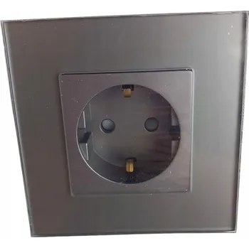 Elektrická zásuvka Elektrická Zásuvka nástěnná JIMEIDA šedá