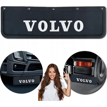 autokoberec Zástěrka lapač nečistot VOLVO, lisovaná, černá - bílá