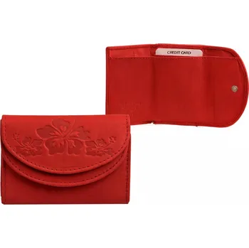 Peněženka Dámská malá červená peněženka 7116-B ROSE WOOD červená, HJP