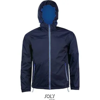 SOL´S SKATE / Podšitá unisex větrovka - navy/royal L