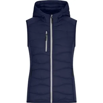 Dámská vesta DAIBER JN 1327 / Dámská strečová fleecová vesta - navy/navy M