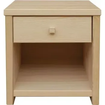 Noční stolek Interier-Stejskal | Noční stolek Classic masiv borovice CN127 - Castello dekory Ořech hnědá