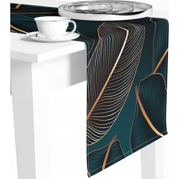 ubrus BĚHOUN NA STŮL dekorativní 40x140 120m Hladký matný Polský výrobek