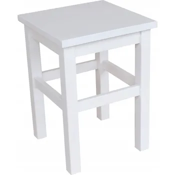 Taburet Taburet Metdrew bílý 45 cm