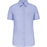 KARIBAN VINTAGE JUDITH K548 / Dámská košile s krátkým rukávem - bright sky XS